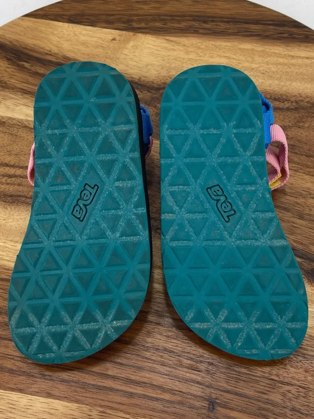 Teva Kids Original Universal 90s Multi Color Sz. 10 Adjustable Strappy Sandals